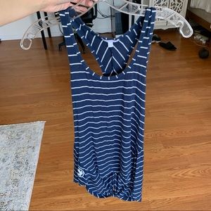 Beyond yoga racerback stripe tank